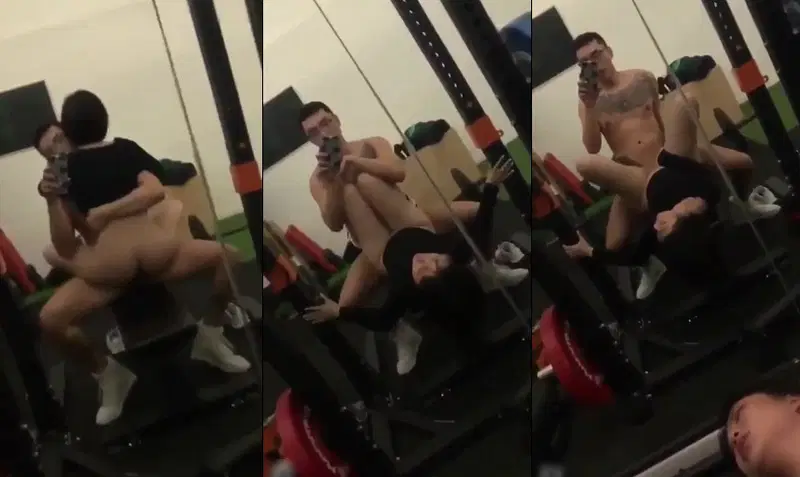 Anh PT chịch em gái gymer ngay tại phòng tập