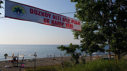 Düzköy Altı Plajı Kamp Alanı
